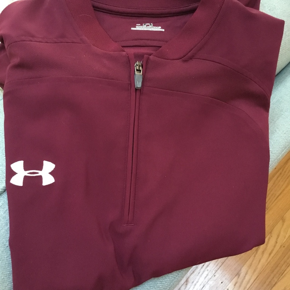 Under Armour Storm 1/4 zip rain golf jacket